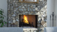 Superior WRT4500 Series 42" Georgian Traditional Fireplace with White Herringbone Brick, Wood Burning (WRT4542WH) (F0629)